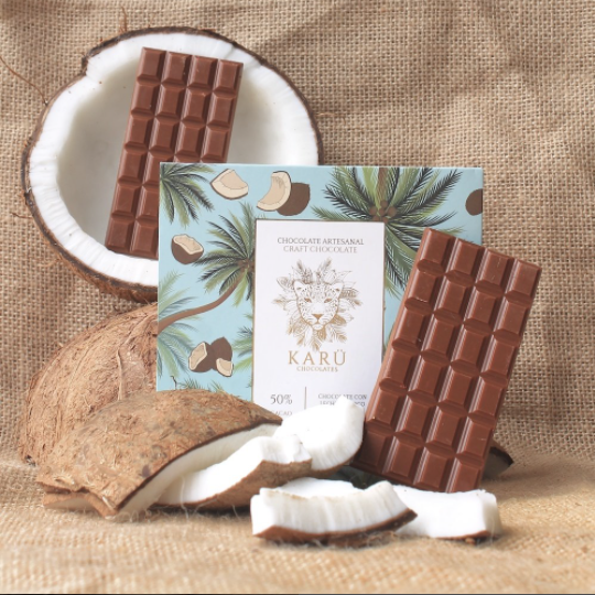 🌱  CHOCOLATE CON LECHE DE COCO