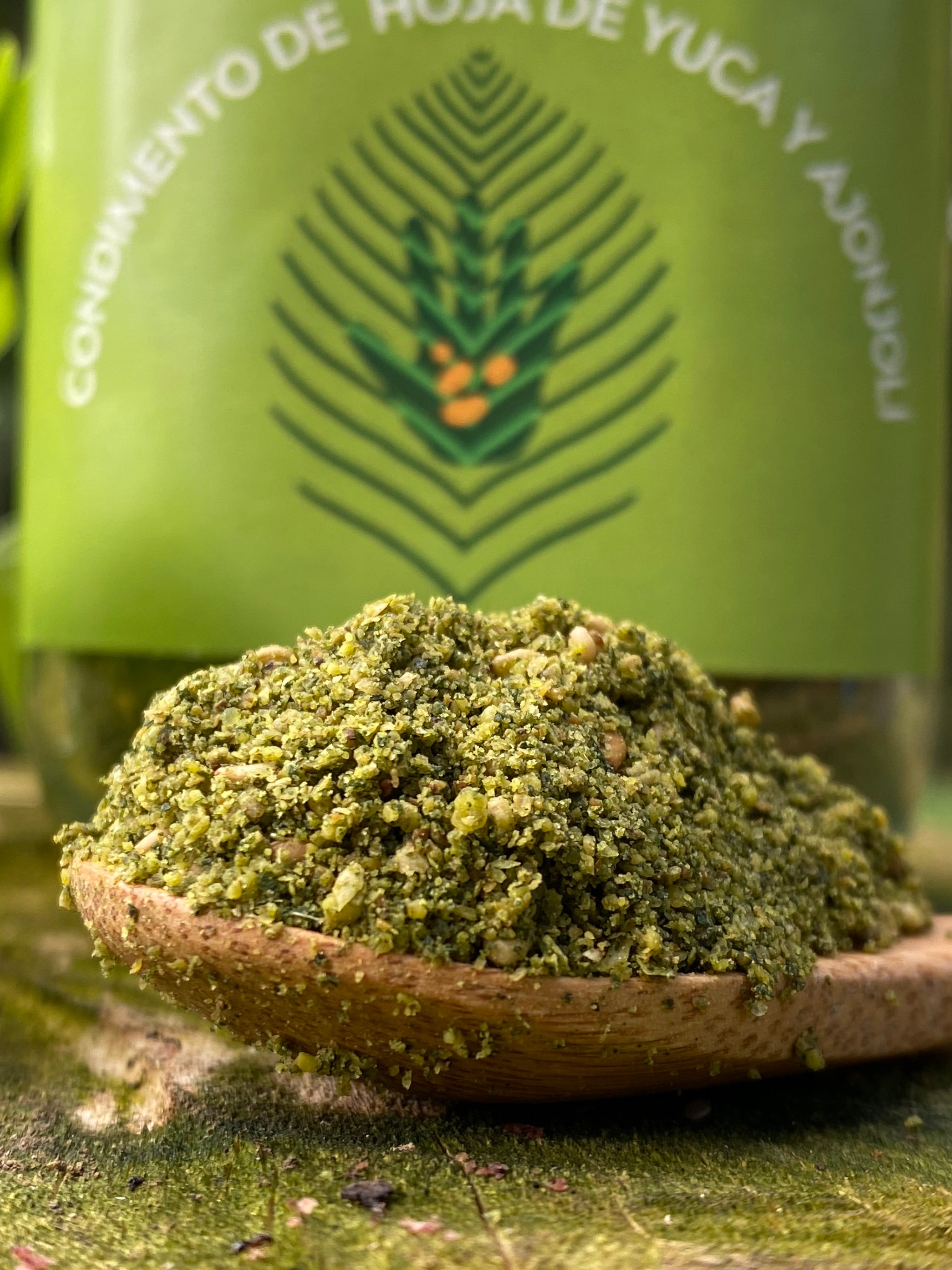 🌱  CONDIMENTO DE HOJA DE YUCA